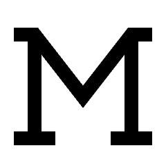 Font Slab Serif Icon from Outlined Line - Streamline Material Set
