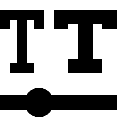 Font Variable Icon from Sharp Solid Set