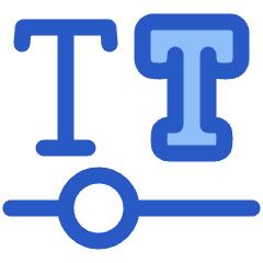 Font Variable Icon from Plump Duo Set