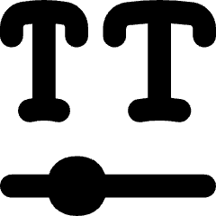 Font Variable Icon from Flex Solid Set