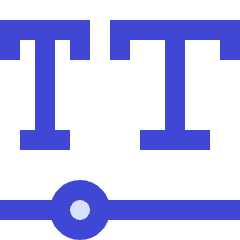 Font Variable Icon from Sharp Duo Set