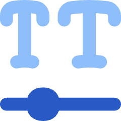 Font Variable Icon from Flex Flat Set