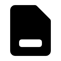 Footer Fill Icon from Rounded Fill - Streamline Material Set