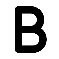 Format Bold Fill Icon from Rounded Fill - Streamline Material Set