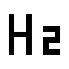 Format H2 Fill Icon from Sharp Fill - Material Pro Set