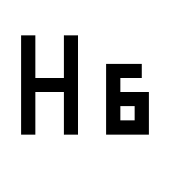 Format H6 Fill Icon from Sharp Fill - Streamline Material Set