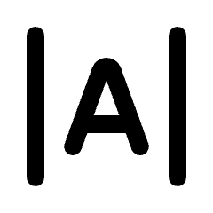 Format Letter Spacing Standard Icon from Rounded Line - Streamline Material Set