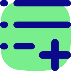 Format List Add Icon from Flex Pop Set