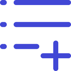 Format List Add Icon from Flex Duo Set
