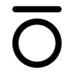 Format Overline Fill Icon from Rounded Fill - Streamline Material Set
