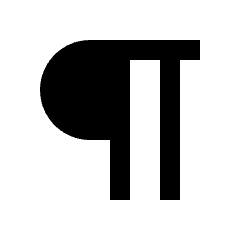 Format Paragraph Fill Icon from Sharp Fill - Material Pro Set