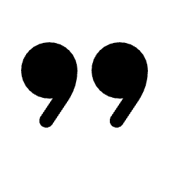 Format Quote Fill Icon from Rounded Fill - Material Pro Set