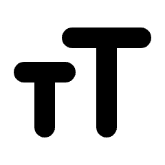 Format Size Fill Icon from Rounded Fill - Streamline Material Set