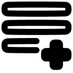 Format Text Block Add Icon from Plump Remix Set