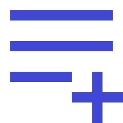 Format Text Block Add Icon from Sharp Duo Set