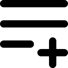 Format Text Block Add Icon from Flex Solid Set