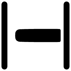 Format Text Clip Icon from Plump Solid Set