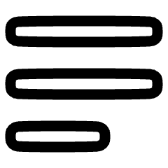 Format Text Notes Icon from Plump Line Set