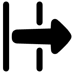 Format Text Overflow Icon from Plump Solid Set