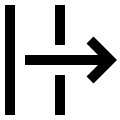 Format Text Overflow Icon from Sharp Line Set