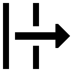 Format Text Overflow Icon from Sharp Solid Set