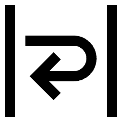 Format Text Wrap Icon from Sharp Line Set