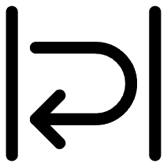 Format Text Wrap Icon from Core Line Set