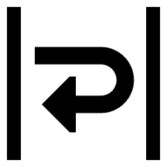 Format Text Wrap Icon from Sharp Solid Set
