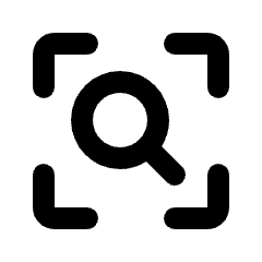 Frame Inspect Fill Icon from Rounded Fill - Material Pro Set