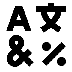 Glyphs Icon from Outlined Line - Streamline Material Set
