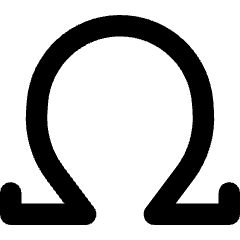 Greek Alphabet Icon from Core Remix Set