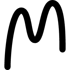 Handwritten Font Icon from Core Remix Set