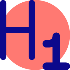 Heading 1 Paragraph Styles Heading Icon from Core Pop Set