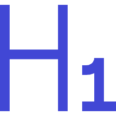 Heading 1 Paragraph Styles Heading Icon from Sharp Duo Set