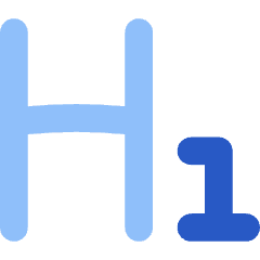 Heading 1 Paragraph Styles Heading Icon from Flex Flat Set