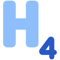 Heading 4 Paragraph Styles Heading Icon from Plump Flat Set