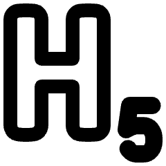 Heading 5 Paragraph Styles Heading Icon from Plump Remix Set