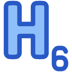 Heading 6 Paragraph Styles Heading Icon from Plump Duo Set