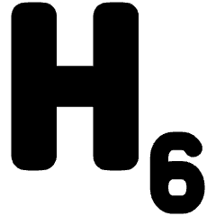 Heading 6 Paragraph Styles Heading Icon from Plump Solid Set