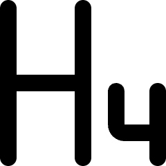 Heading Styles 4 Icon from Micro Line Set