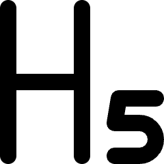 Heading Styles 5 Icon from Micro Line Set