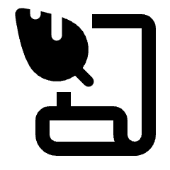 History Edu Icon from Rounded Line - Streamline Material Set