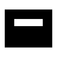 Horizontal Align Top Fill Icon from Sharp Fill - Streamline Material Set