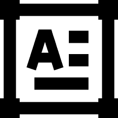 Horizontal Text Box Icon from Sharp Remix Set