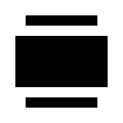 Image Center Fill Icon from Sharp Fill - Streamline Material Set
