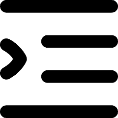 Increase Indent Icon from Flex Solid Set