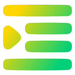 Increase Indent Icon from Plump Gradient Set