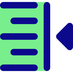 Indent Right Icon from Core Pop Set