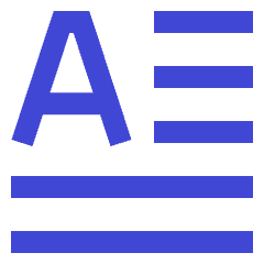 Initial Letter Icon from Sharp Duo Set