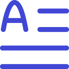 Initial Letter Icon from Flex Duo Set
